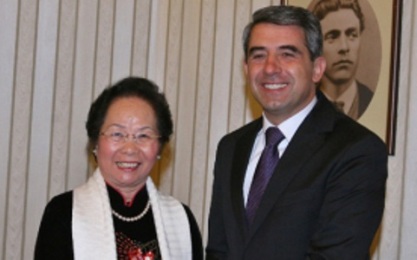 ゾァン国家副主席、ブルガリア大統領と会見